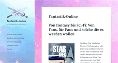 Desktop Screenshot of fantastik-online.de