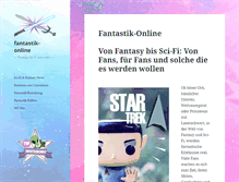 Tablet Screenshot of fantastik-online.de